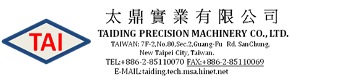 TAIDING PRECISION MACHINERY CO., LTD.